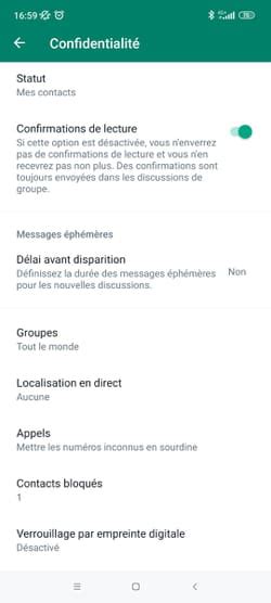 Sourdine WhatsApp comment filtrer les appels de numéros inconnus