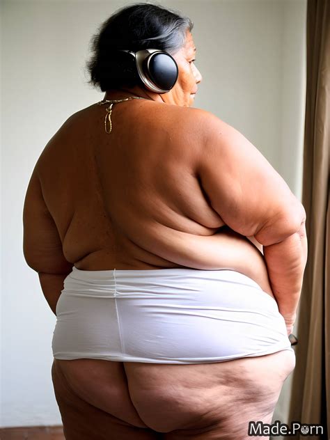 Porn Image Of Native American Seductive Tanned Skin Wild Afro Photo Studio Oversized Shirt