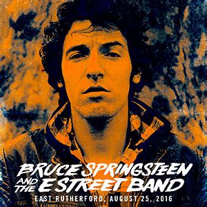 Bruce Springsteen August 25, 2016, MetLife Stadium, East Rutherford, NJ ...