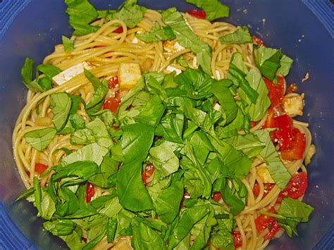 Spaghettisalat Mit Senf Balsamico Dressing Von LynxX Chefkoch De