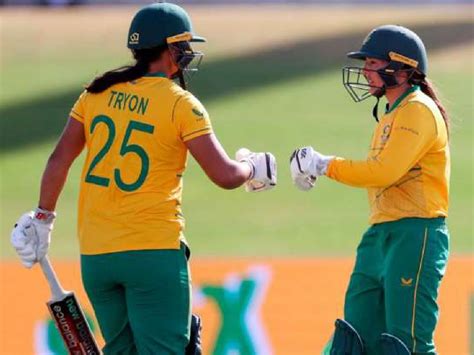 South Africa beat India by 5 wickets to clinch Women's T20 Tri-series ...