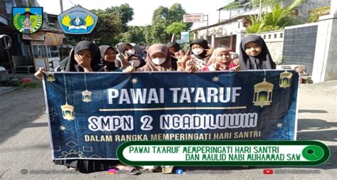 Pawai Ta Aruf Memperingati Hari Santri Dan Maulid Nabi Muhammad SAW