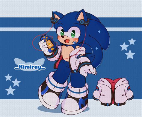 Sonic Gamer By Fredzysonadow On Deviantart