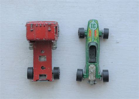 2 Vintage Redline Hot Wheels Cars Rash 1 And Semi Truck Cab Etsy