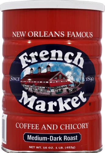 French Market Coffee And Chicory Medium Dark Roast Coffee 12 Oz Kroger