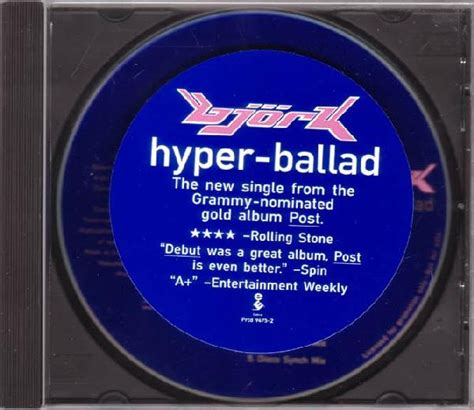 bjoerk hyper ballad  cd discogs