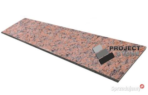 Stopień Parapet Stopnica granitowa Maple Red G562 polerowana Kraków