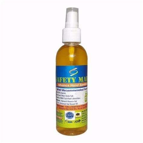 Safety Mark Hand Sanitizer Spray Bottle Ml At Rs In Vadodara