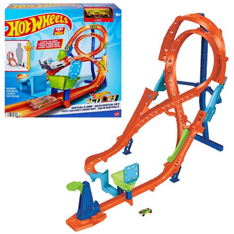 Bộ Đồ Chơi Vòng Quay Số 8 Vô Cực Hot Wheels HMB15 FAHASA