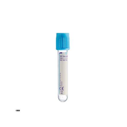 Bd Vacutainer Plus Gerinnungsr Hrchen Aus Pet Ml Natrium Citrat