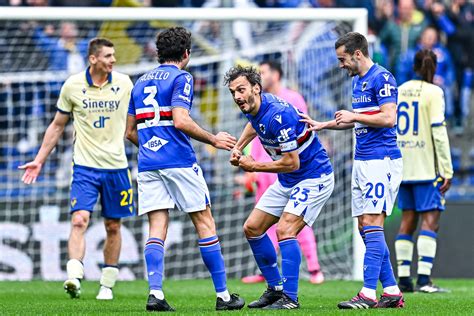 La Sampdoria Ritrova Il Successo Verona Ko Gaich Tragicomico