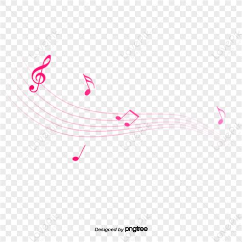 Pink Dynamic Music Symbolmusical Notationmusic Symbolsmusic Notation