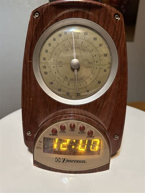 Emerson Alarm Clock Radio Ebay