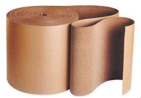 Plain Brown 16 BF Corrugated Roll For Wrapping At Rs 42 Kg In