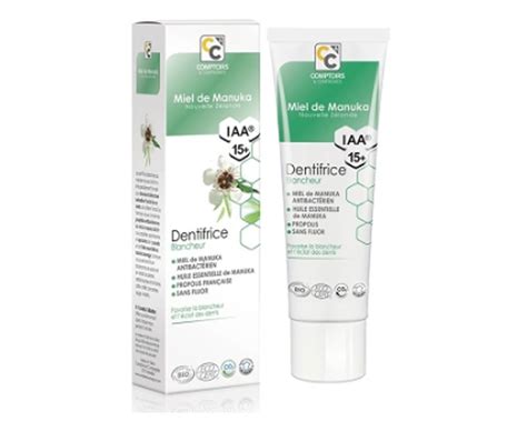 Dentifrice Blancheur Miel De Manuka BIO Comptoirs Compagnies 75ml