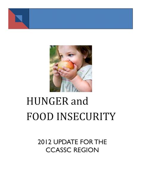 Pdf Hunger And Food Insecurity€¦ · Hunger And Food Insecurity In The