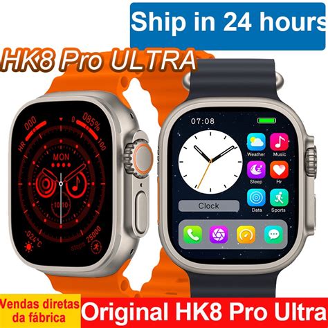 Hk Pro Ultra Smart Watch Men Series Voz Assistente De Mm