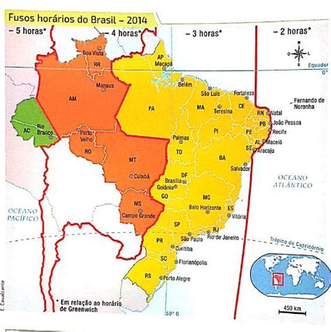 Fusos horários Geografia InfoEscola