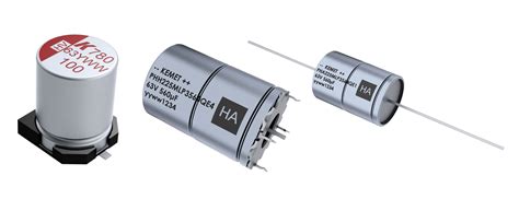 Hybrid Aluminum Polymer Capacitors Optimized For Automotive Industrial