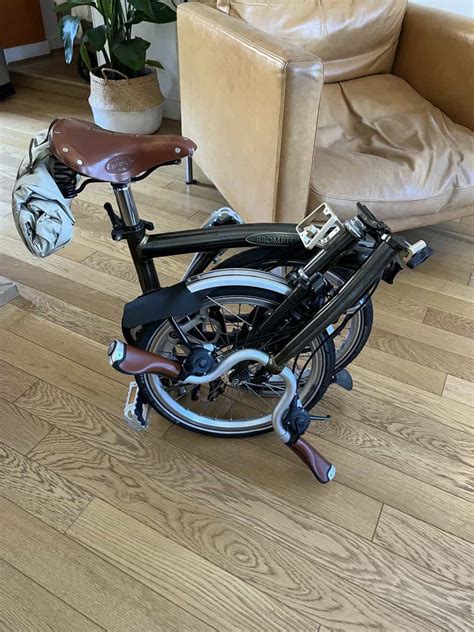 V Lo Pliable Brompton C Line Explore Vendre Son Velo