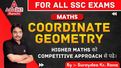 Co Ordinate Geometry I Complete Concept Of Coordinate Geometry For