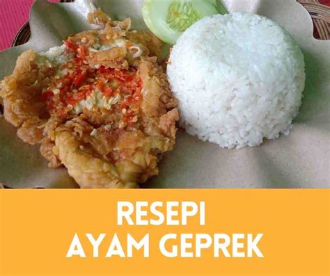 Resepi Ayam Geprek 2024 Percuma Shopee Voucher • Aneka Resepi