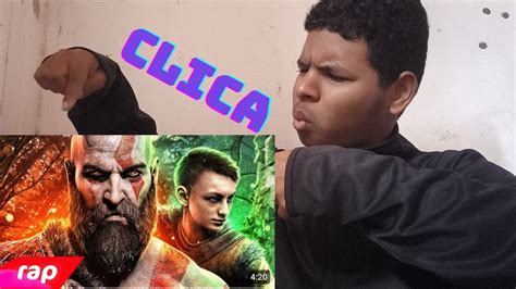 React Rap Do Kratos E Atreus God Of War N S Somos Deuses Nerd