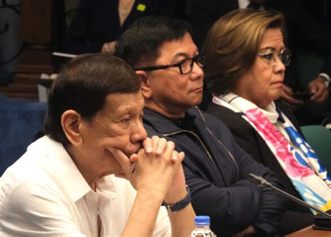 Duterte De Lima Face Off In Senate Blue Ribbon Hearing On War On Drugs