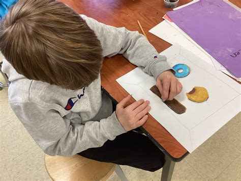 Donut Time Using Oil Pastels To Make Realistic Donuts With Shading And