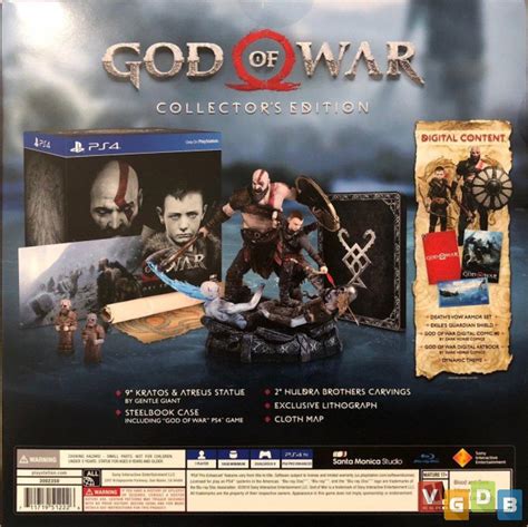 God Of War Collector S Edition Vgdb V Deo Game Data Base