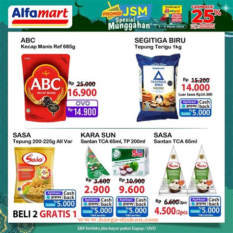 Promo Alfamart Akhir Pekan Promo Jsm Maret Sopasti