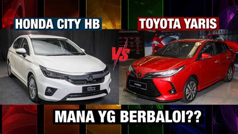 HONDA CITY HATCHBACK VS TOYOTA YARIS YouTube