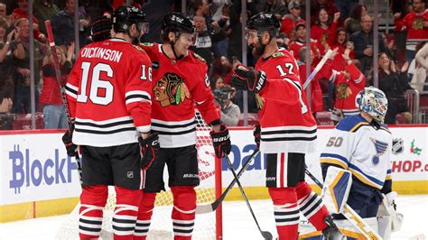 10 Observations Blackhawks Beat Blues To Win Back To Back Games For