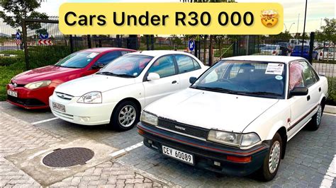 Cars For Someone With A Budget Of R30 000 At Webuycars Youtube