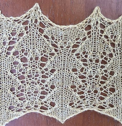 Pair A Lace Knitting Stitch Pattern String Geekery