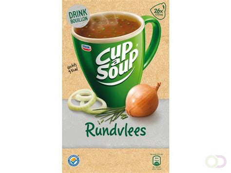 Cup A Soup Heldere Bouillon Runderbouillon 26 Zakjes Office Deals Nl