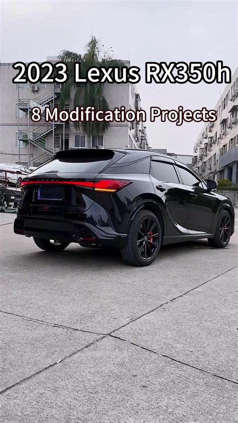 Car Body Kit For Lexus Rx Rx350h Rx450h 2023 2024 Upgrade Modified