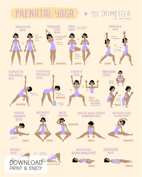 Prenatal Yoga Poses For The First Trimester In Pregnancy Safe