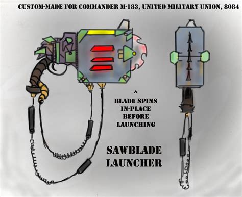 M 183s Sawblade Launcher By Hjthx1138 On Deviantart