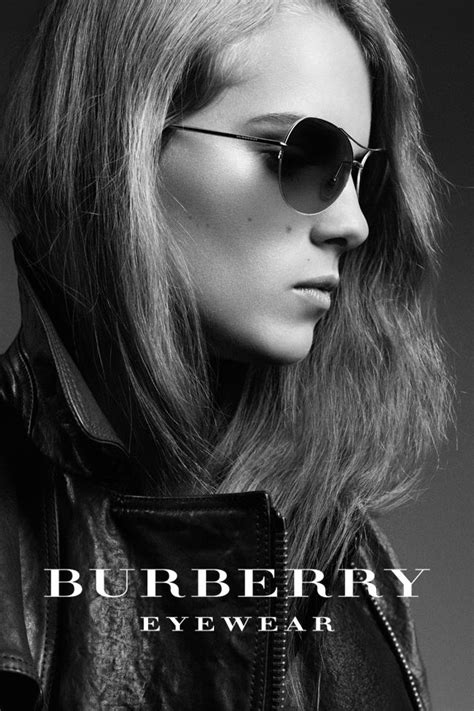 Iconic British Luxury Brand Est 1856 Burberry Eyewear Wearing Aviator Sunglasses Aviator