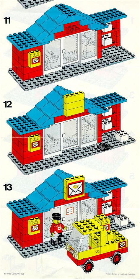 Old Lego Instructions Letsbuilditagain