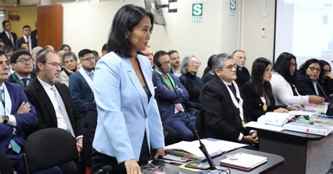 Keiko Fujimori rechaza declaraciones de Domingo Pérez sobre Alberto