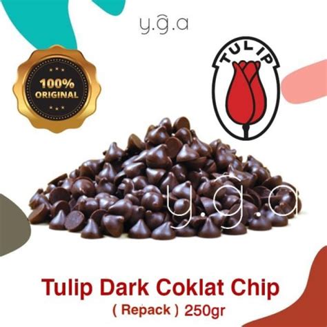 Jual Tulip Dark Coklat Chip Cokelat Chip Chocolate Choco Chips