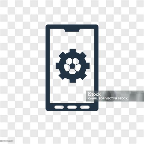 app vector icon isolated  transparent background app transparency