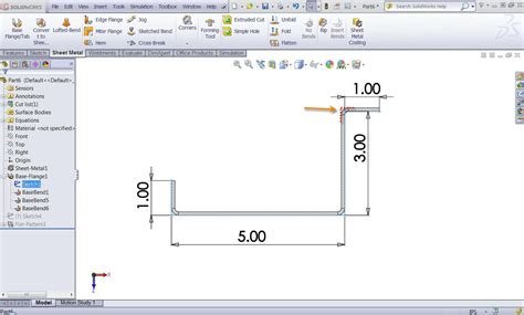 Sheet Metal Bend Deduction Calculations With Switching Directions