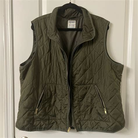 Old Navy Jackets Coats Xxl Old Navy Olive Green Quilted Vest