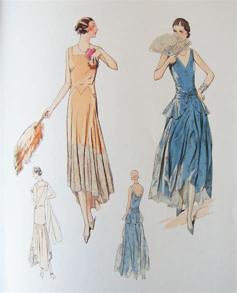 1920s Fashion Illustration Book Vintage Gal