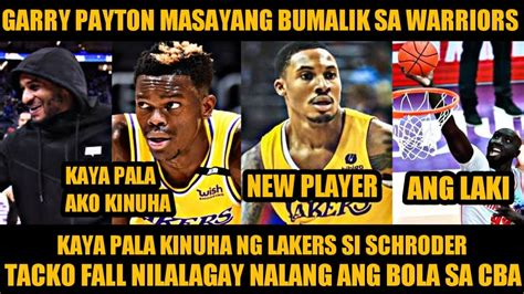 BREAKING NEWS LAKERS MAY BAGO NA NAMANG PLAYER NA KINUHA AT NAGTANGGAL