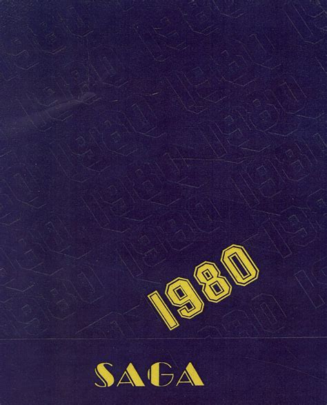 1980 yearbook from Garey High School from Pomona, California