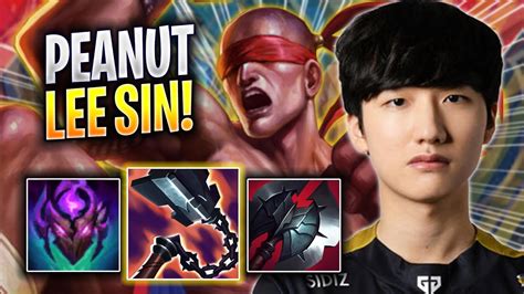 Peanut Is A God With Lee Sin Gen Peanut Plays Lee Sin Jungle Vs